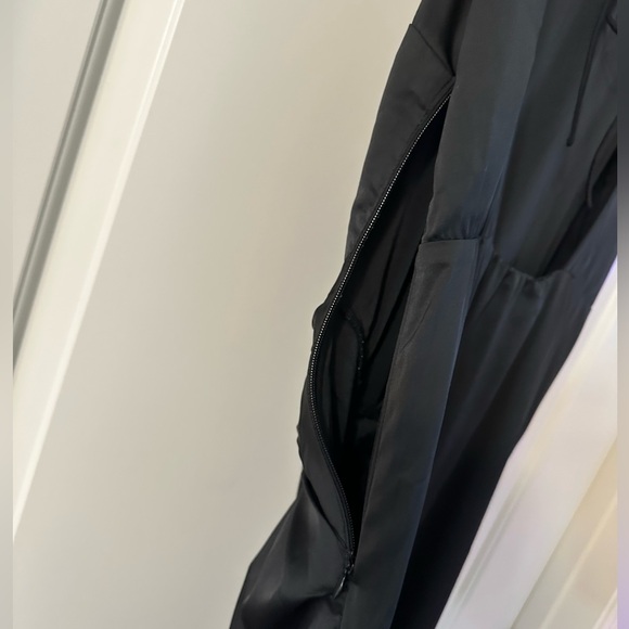 Abercrombie, size M, black satin dresss - Picture 5 of 7